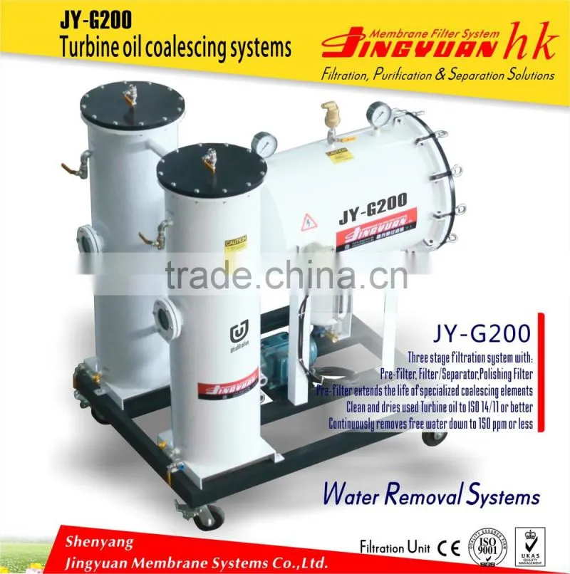 Small volume oil filtration system for engineering machinery