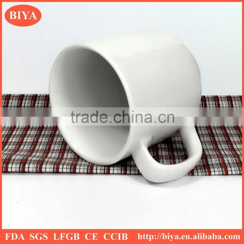 cup coffee black and white porcelain ceramic coffee mug Stacked Cup tea cup for promotion