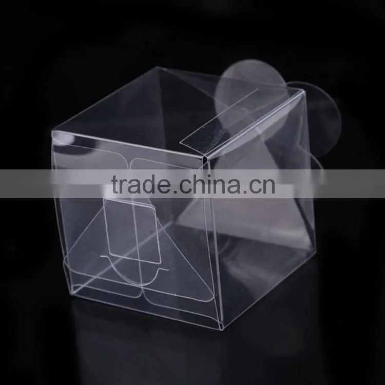 Custom packaging folding box, PVC plastic box, small clear plastic box