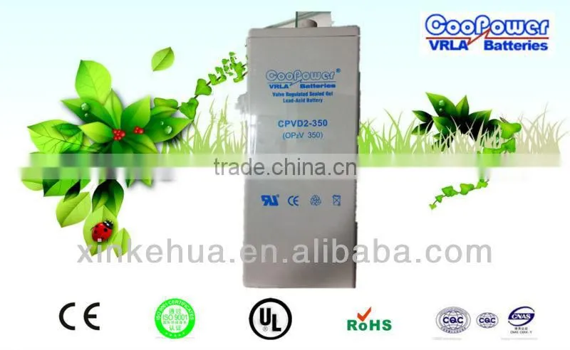OPZV Tuber 2V350AH battery