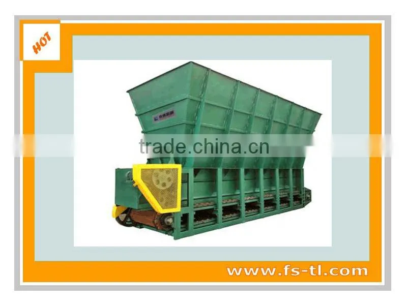 Foctory price automatic chain plate box feeder made for material preparation process , mixing feeder machinery