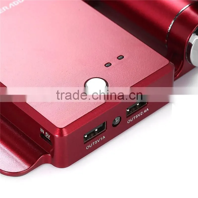 Wholesale Portable Power Bank with Flashlight Function 10400mAh
