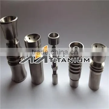 Pure Gr2 Smoking Titanium Domeless Nail for Vapor Globe