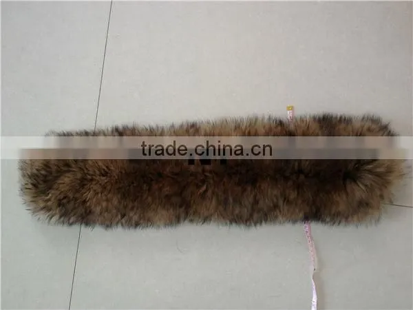 Hot Sell Sheepskin copy in Raccoon Fur Strips