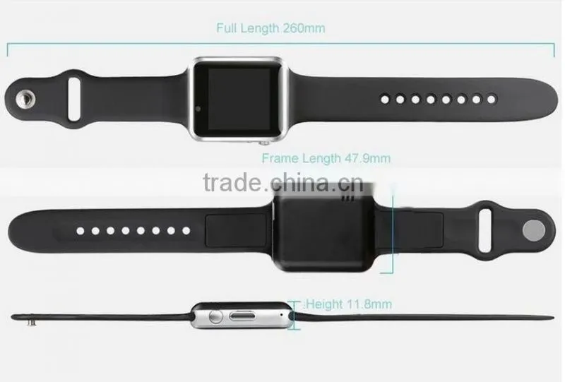 Hot sales product smart watch a1 with good quality and camera