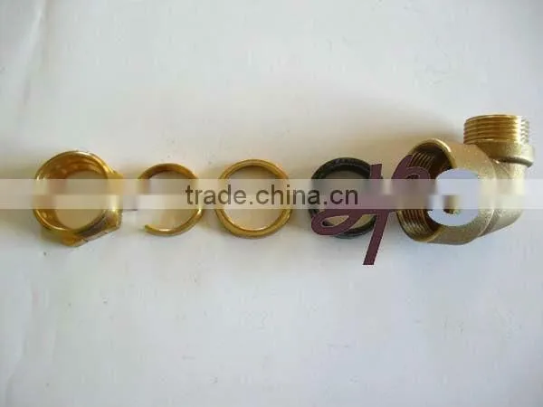 brass straight nipple