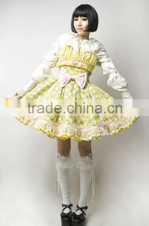 China supplier unique design decadent gothic rock wear clothing Q-108