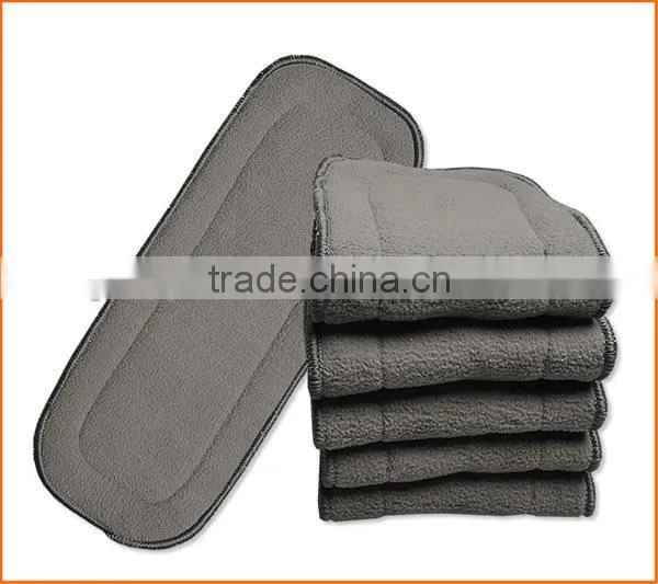 5Layer Charcoal Bamboo Insert Urine Mat Changing Liner For Pocket Baby Cloth Diaper