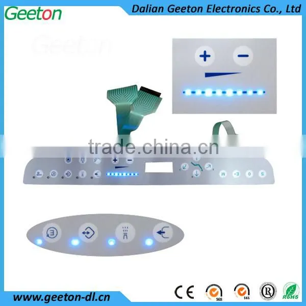 Waterproof One Button and LED Membrane Switch Manufacturer