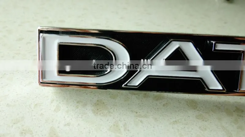 High quality ABS car logo badge car Emblem with embossed logo