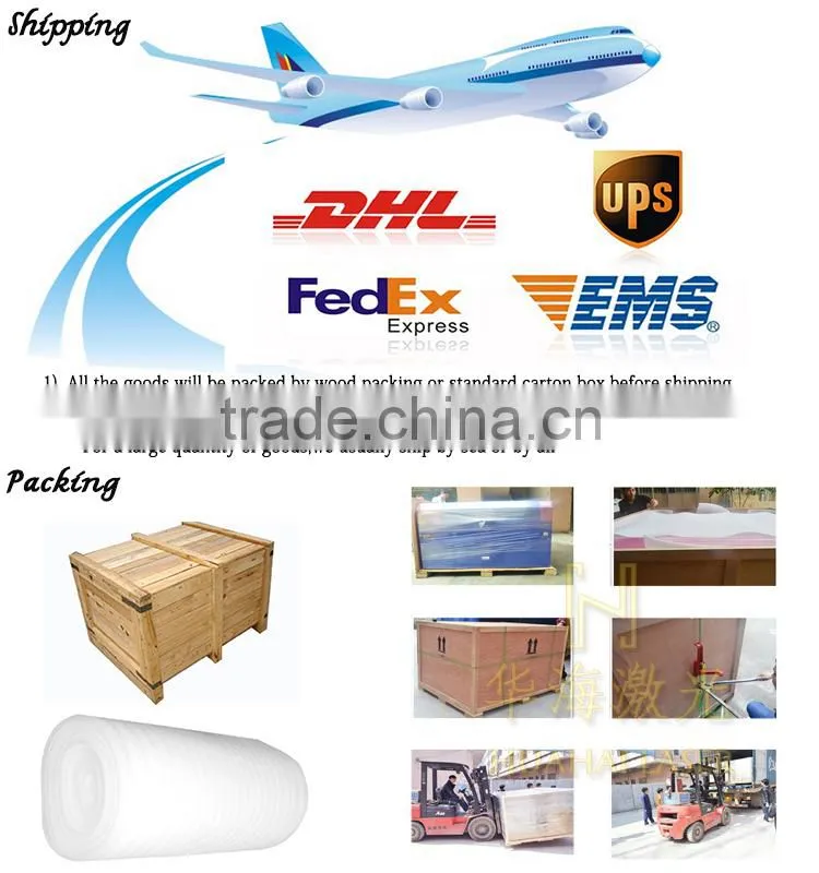Huahai laser 500w 1000w Stainless steel Aluminum Carbon Steel Galvanized Plate Fiber Laser Cutting Machine For Metal