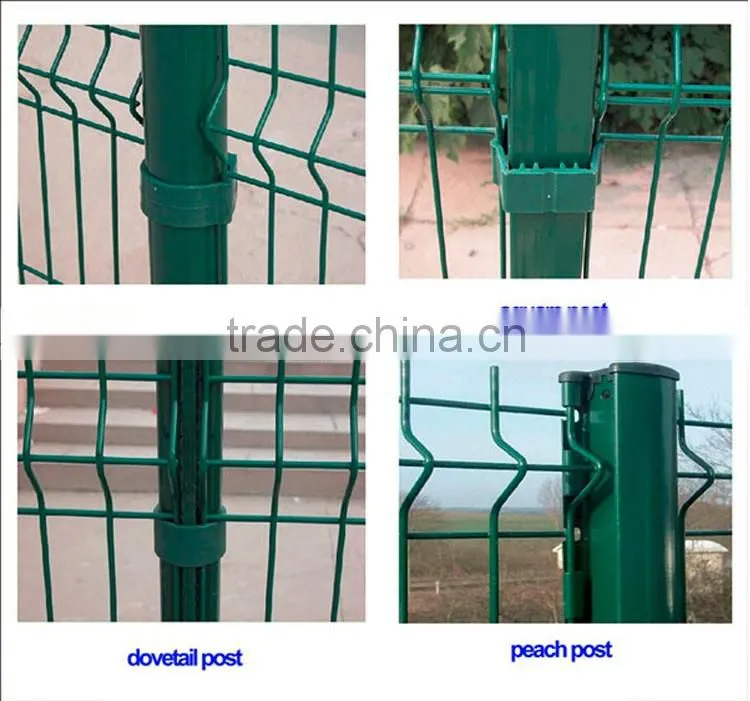 Galvanized Chain Link Fence Posts New Type Use Metal Fences Post