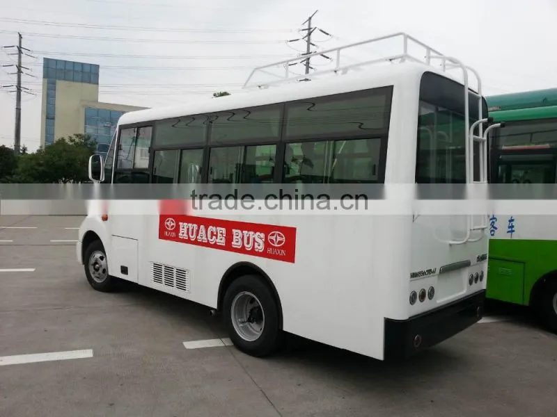 Low price 5.5m 18 seats New model mini city bus for sale