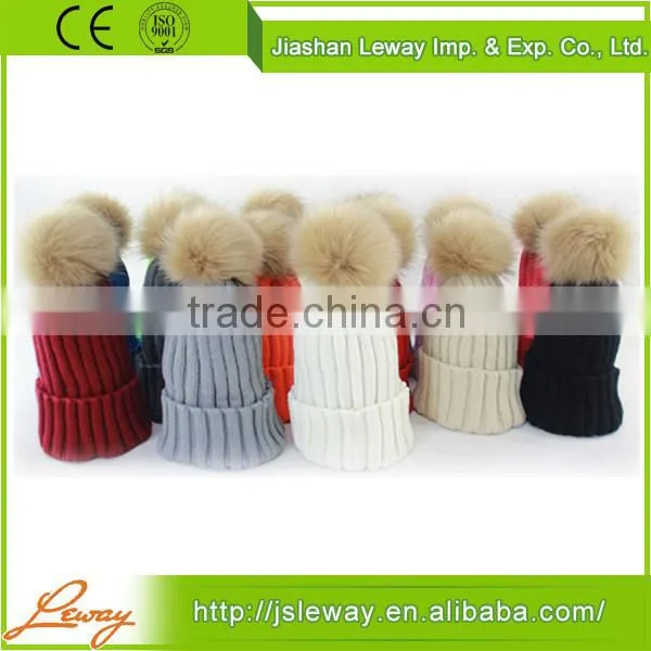 China Wholesale High Quality Knit Beanie With Ball