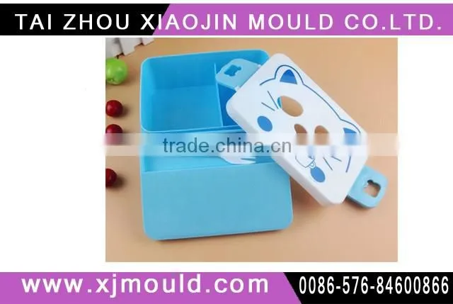 reday multiple tank lunch box products for selling , cartoon panda student lunch box , family trip /picnic food storage box