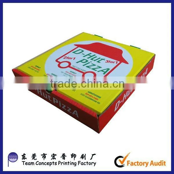2014 Italy new style pizza boxes with logo
