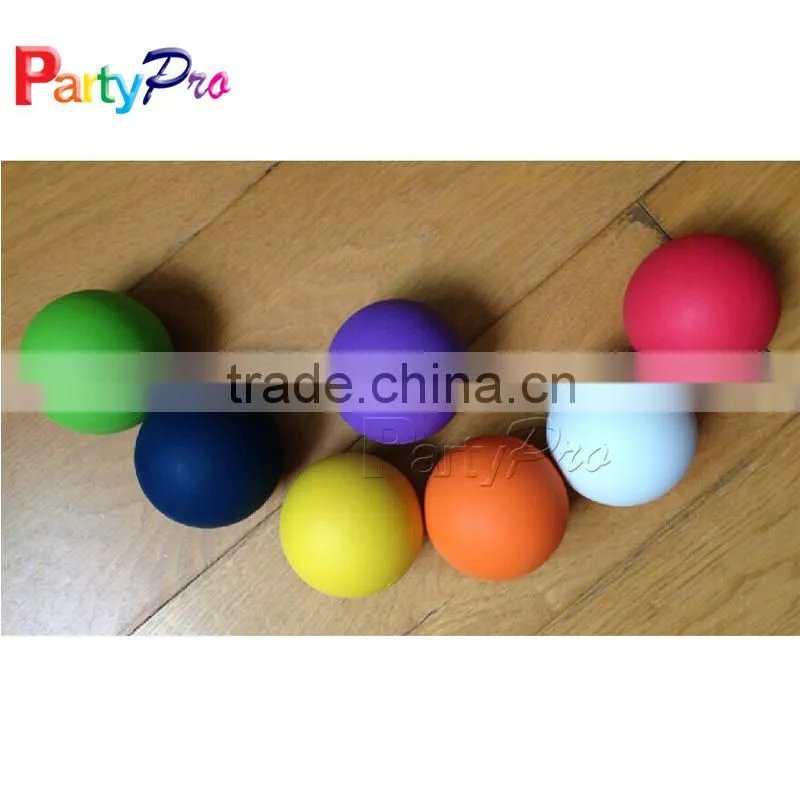 Partypro Alibaba China Market Promotional Black High Quality Lacrosse Ball