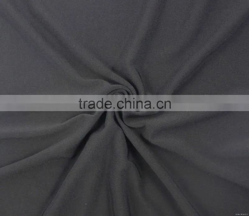 CVC Cotton Polyester single jersey Grey Melange Color fabric