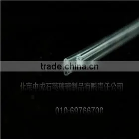 Heat Resistant Brisbane Clear Quartz Glass Tubing 13*9*100