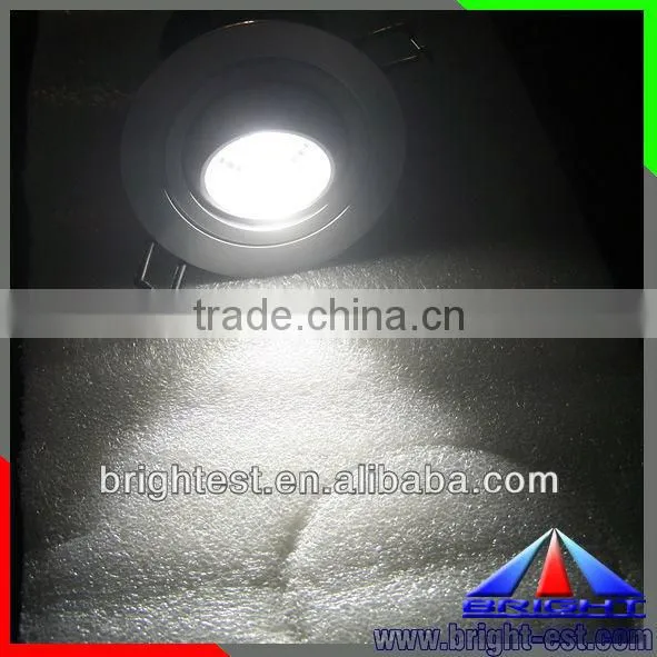dimmable 3 years warranty cob led downlight,1w led cob ceiling light with driver