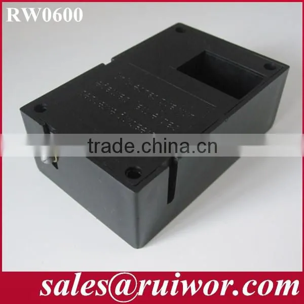 Cuboid Retractable anti theft wire for Interactive experience with pause function