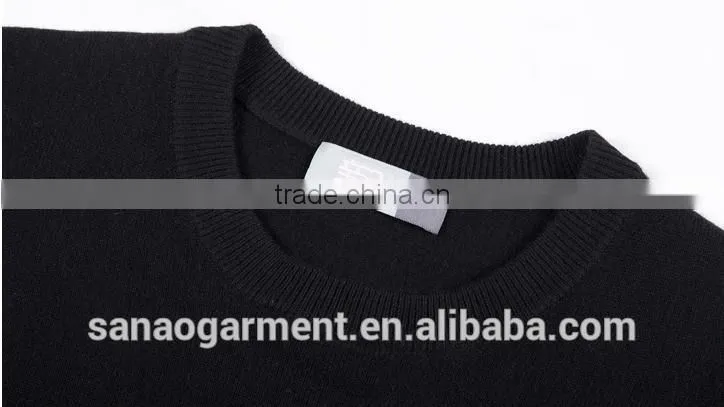Pure color 100% pure cashmere sweater