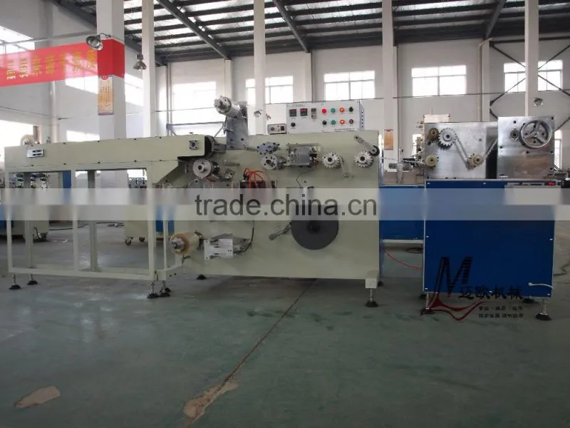 ML66 Single branch medical cotton label film surrounded by a row of packing machine