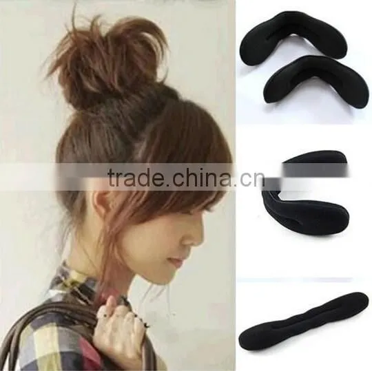 New Premium Fashion Hair Bands Magic Foam Sponge Hair Tools Plate Donut Bun Maker Former Twist Tool Styling