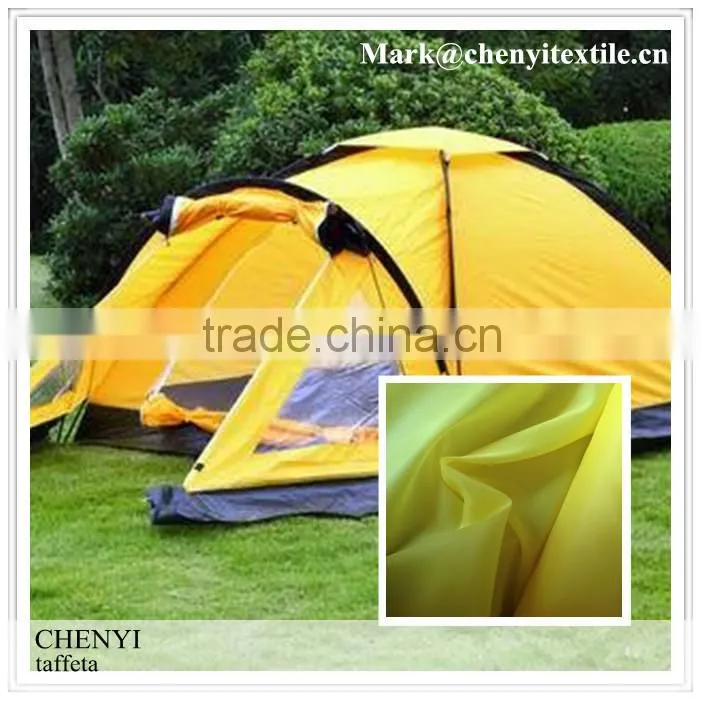Manufacturer 100poly waterproof PU coated taffeta roll