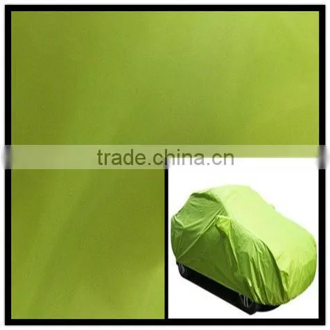 high quality Pu/PA coated waterproof taffeta car cover fabric