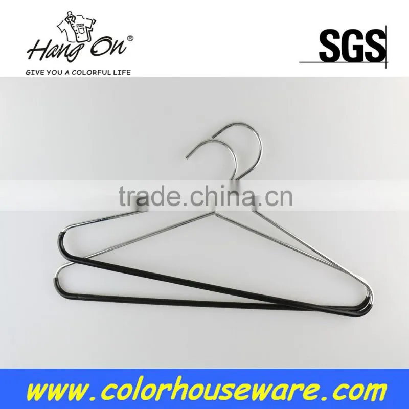 Guangzhou Colorful PVC Metal hanger for clothes