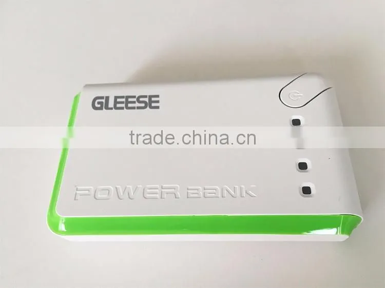 Gleese Laptop rosh power bank Portable Charger Power Bank 6600mAh Dongguan Factory manufacturer