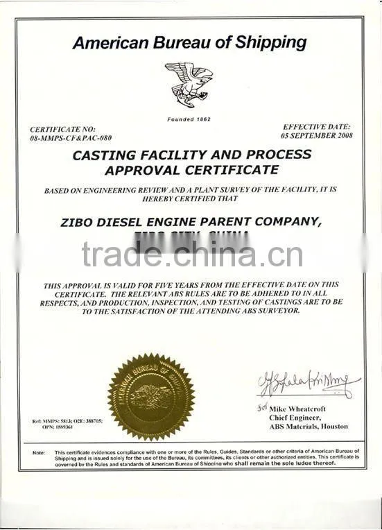chinese zichai diesel generator set(630-1320kw)