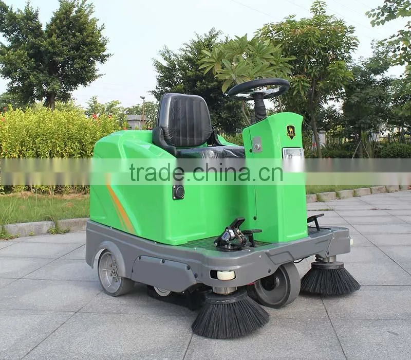 Rechargeable mini road sweeper road sweeping vehicle DQS12