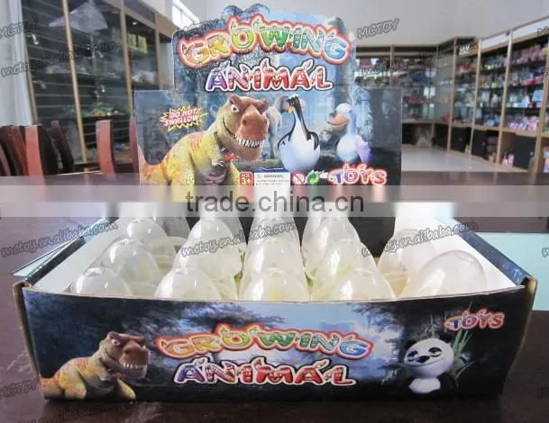 Clear egg with dinosaur christmas gift toy Game Transparente huevos