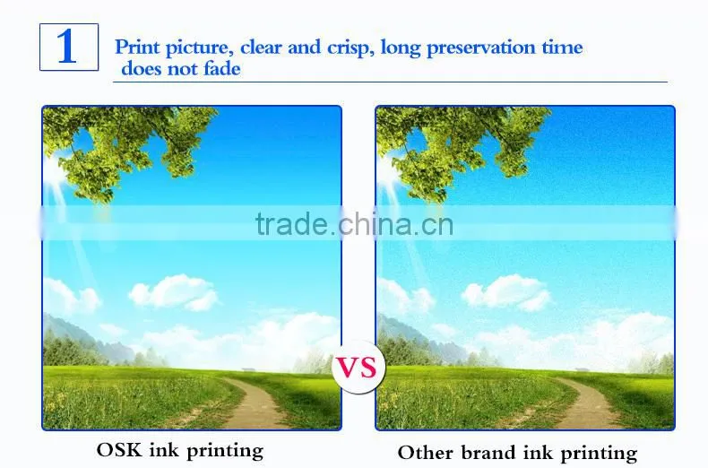 Inkjet edible ink for HP Designjet 820mfp Bulk edible ink