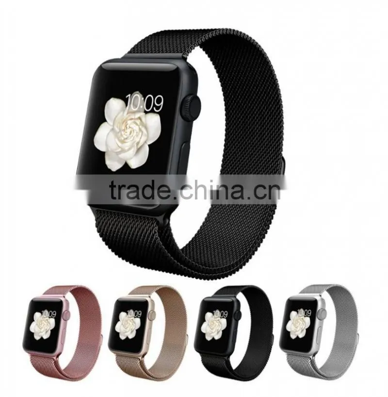 stainless steel watch band for apple watch