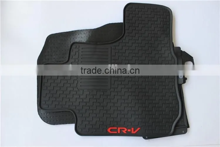 4pcs of fire proof automobile rubber mat for Honda CRV 2011 car mat