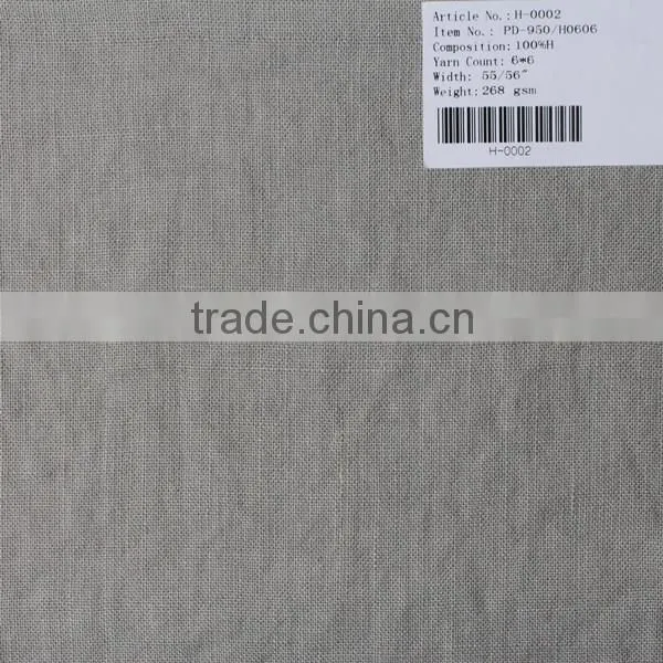 6*6 piece dye pure hemp fabric