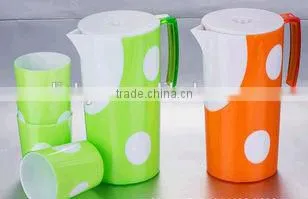 plastic pitcher jug sets with high quality and cheaper price