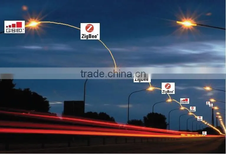 Intelligent system managerment led street light zigbee lamp factory
