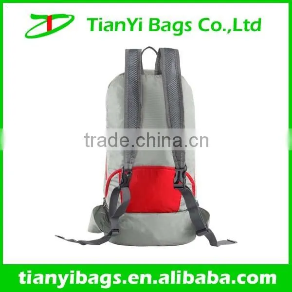 Travelling waterproof nylon foldable waist bag
