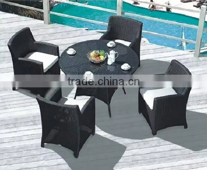 Rattan Outdoor Garden Patio Dining Table set