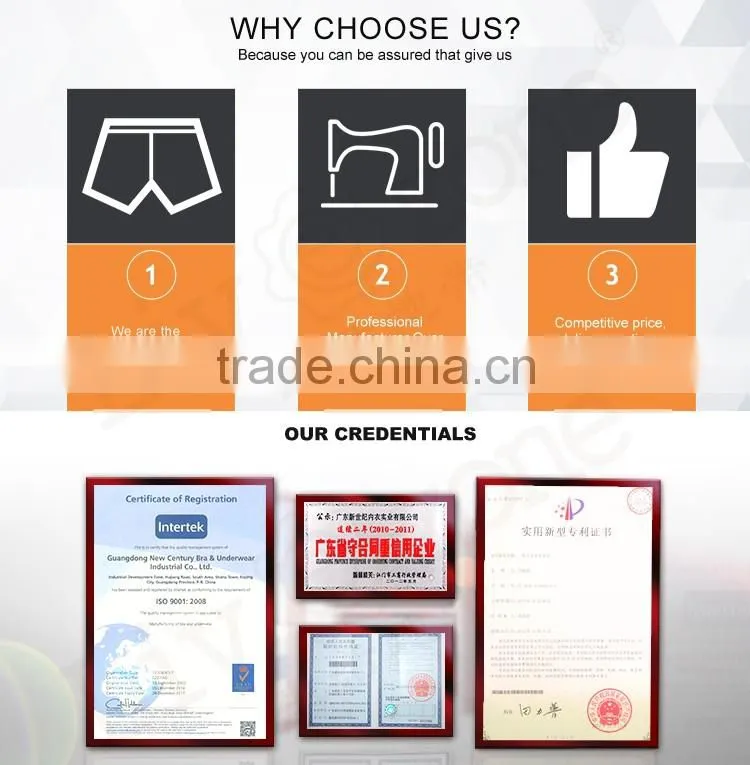 2016 Top selling Modal Boxer Custom print underwear