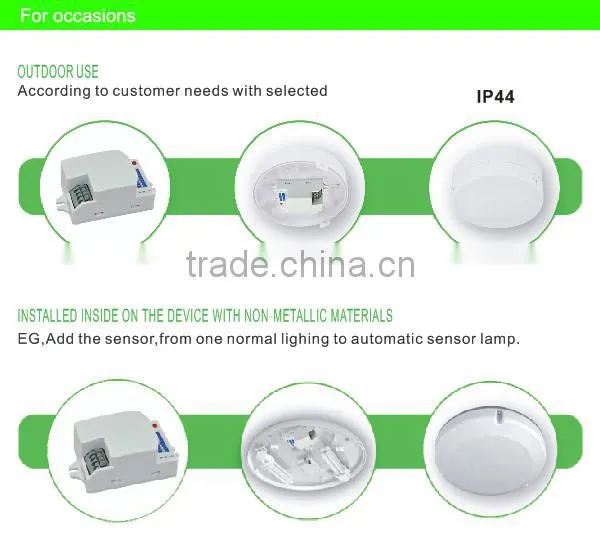 SK608 Mini motion sensor light switch , light sensor switch