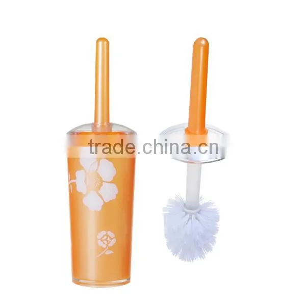 Unique flower toilet brush holder