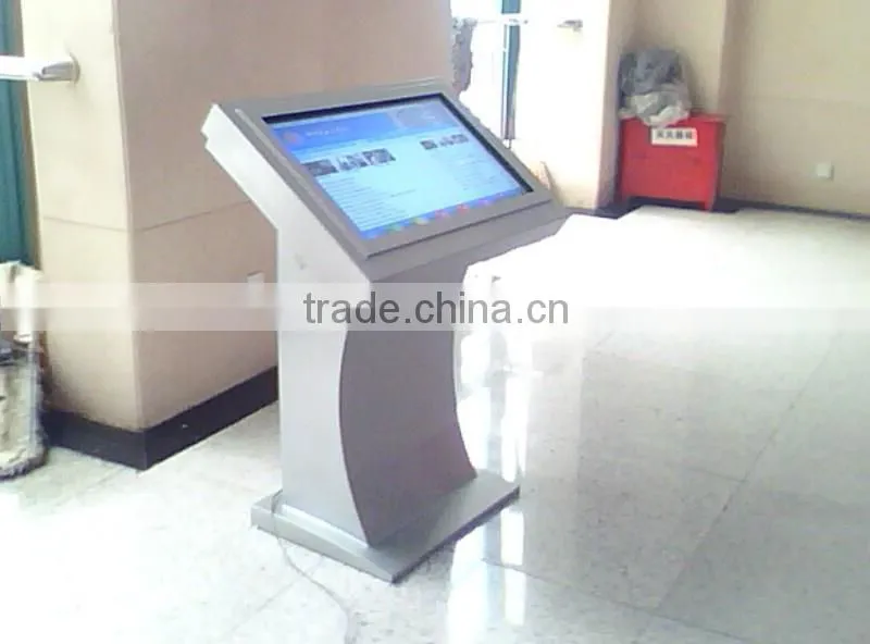 18.5" Bank Information Print Standing kiosk