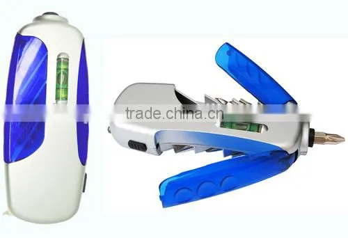 8pcs screwdriver,carabiner,led light