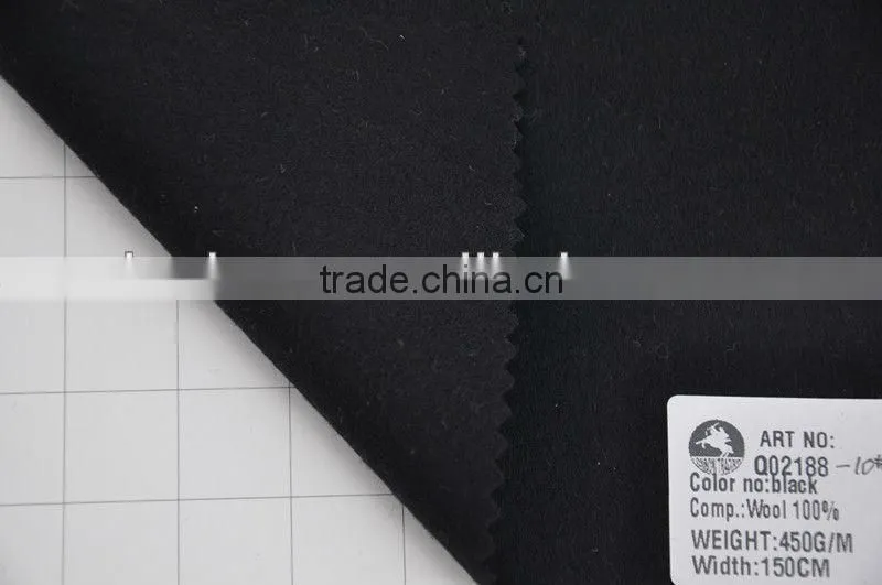 wholesale super fine 100% Wool heavy woolen winter coat fabric