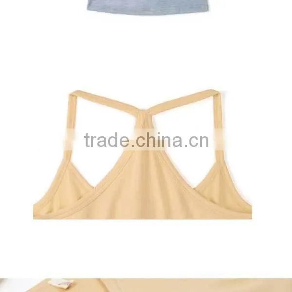 women blank tank top, modal soft blank tank top, pink blank tank top for lady, multi color blank tank top (lyt080017)